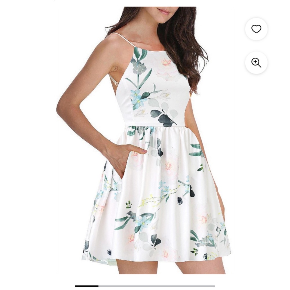 Fancyinn skater mini dress with pocket. NWT. Retail 50